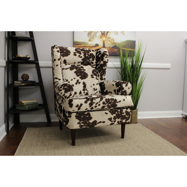 Baskin Upholstered Wingback Chair